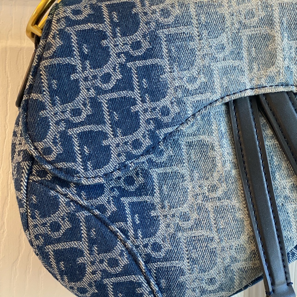 DIOR Saddle bag, Authentic Christian Dior Saddle Bag with serial number - Picture 12 of 12